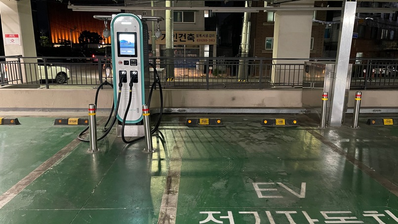 풍덕천 제1공영주차장 전기차 충전소