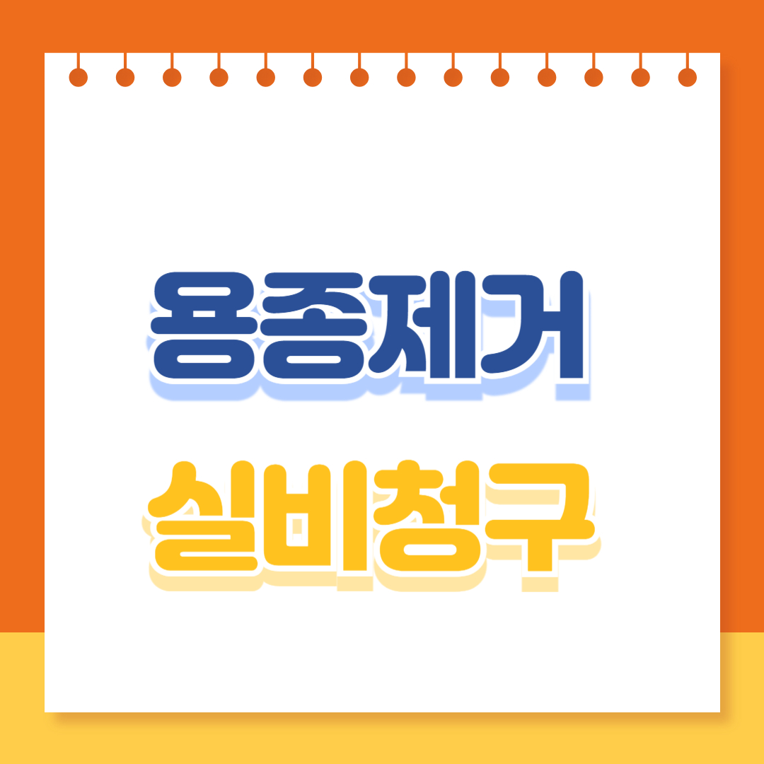 용종제거 실비 청구 방법