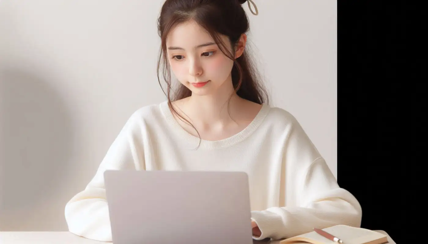 코인원-출금-수수료-할인을-알아보는-여성의-모습