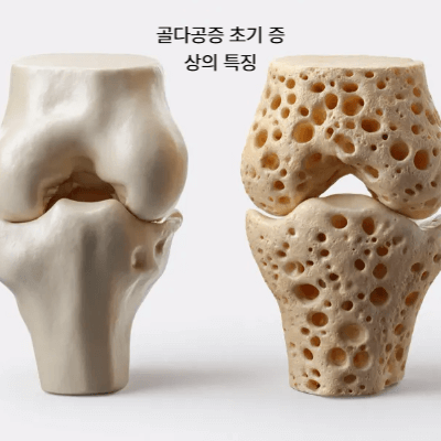 골다공증 초기 증상 &amp; 자가진단 체크리스트 (2025 최신)