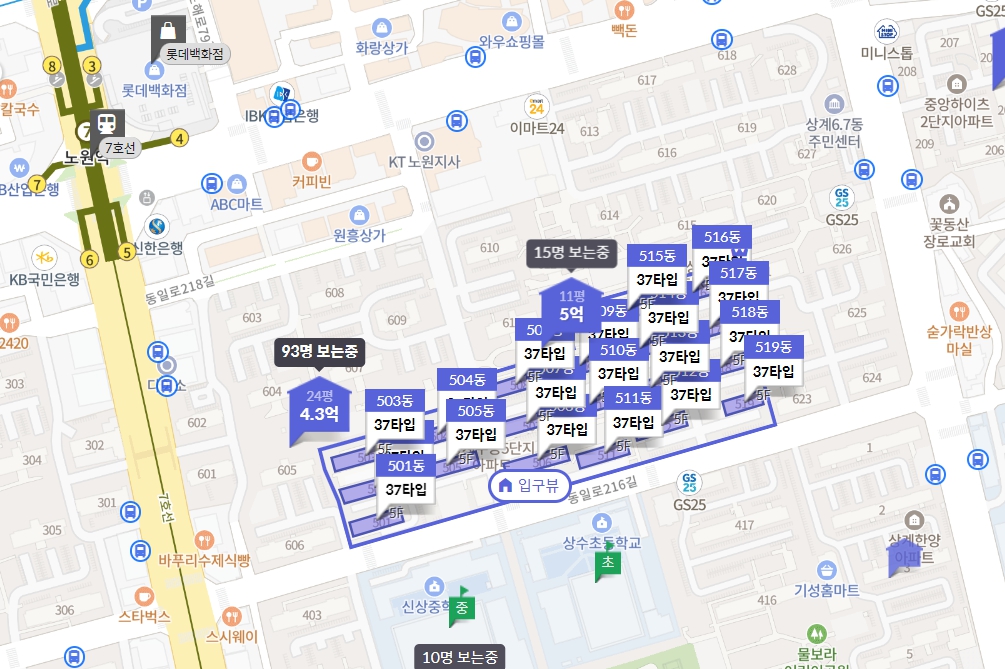 ์๊ณ์ฃผ๊ณต 5๋จ์ง ํ์ฌ์์ธ์ ์์น