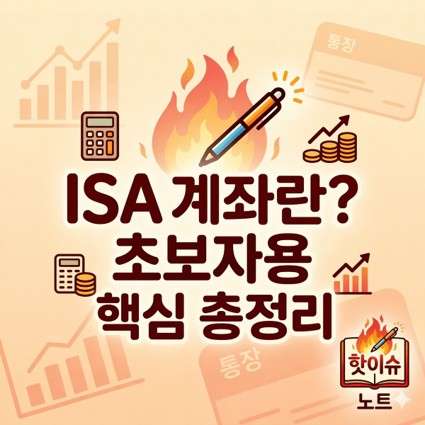 ISA 계좌란? 초보자가 알아야 할 핵심 총정리