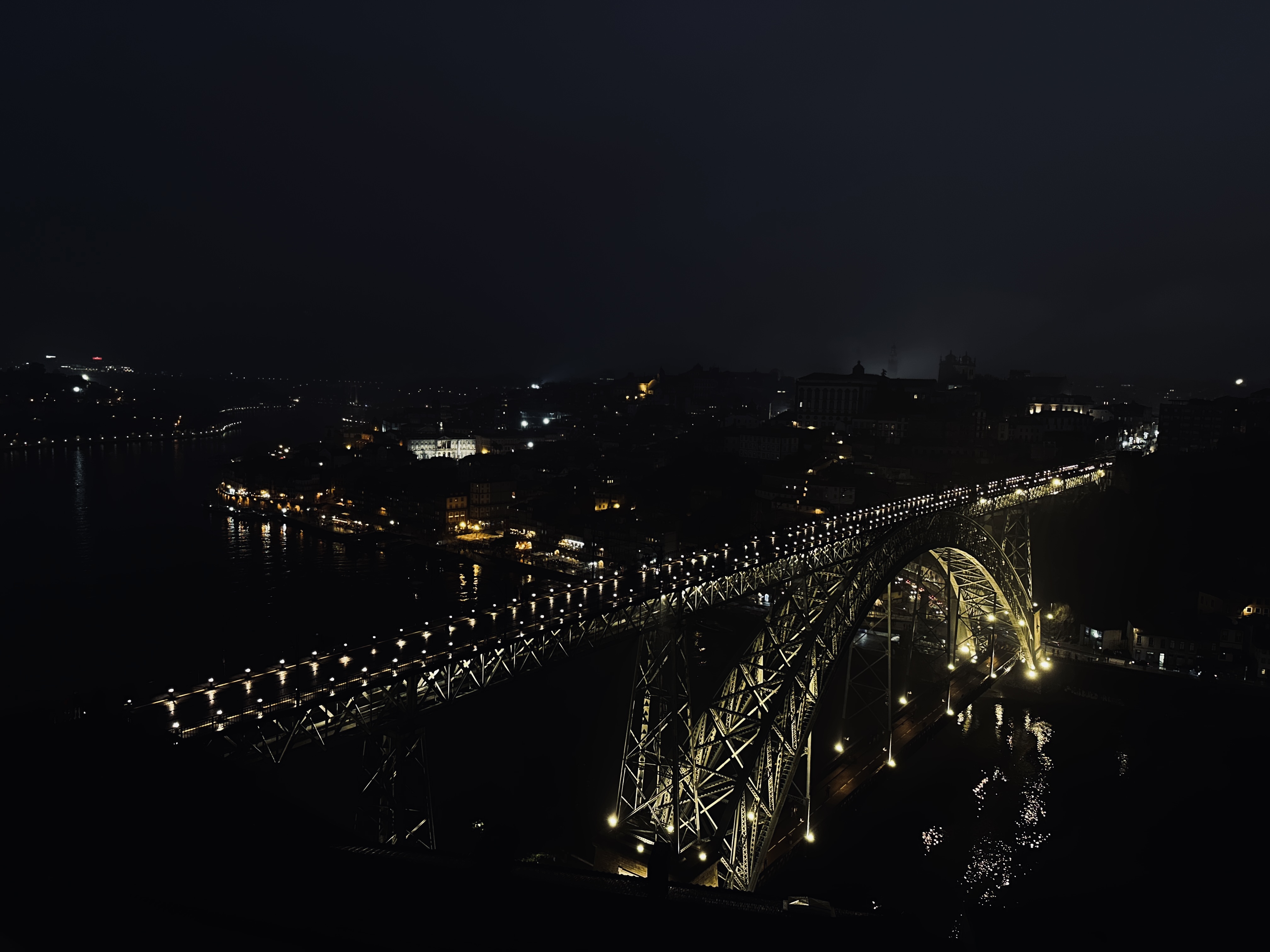 포르투 야경 사진