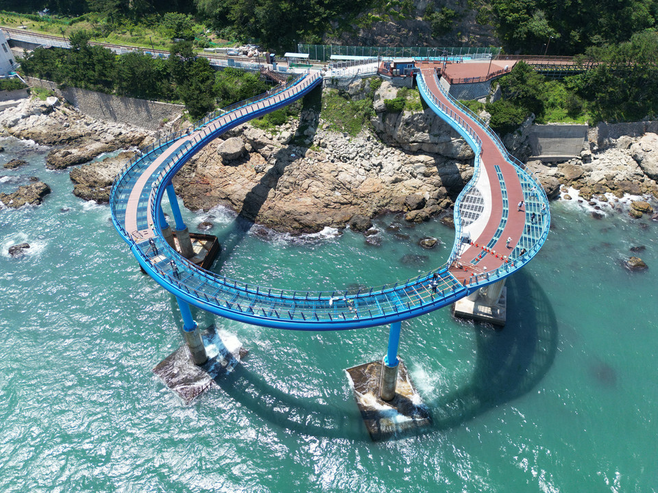 청사포-다릿돌-전망대