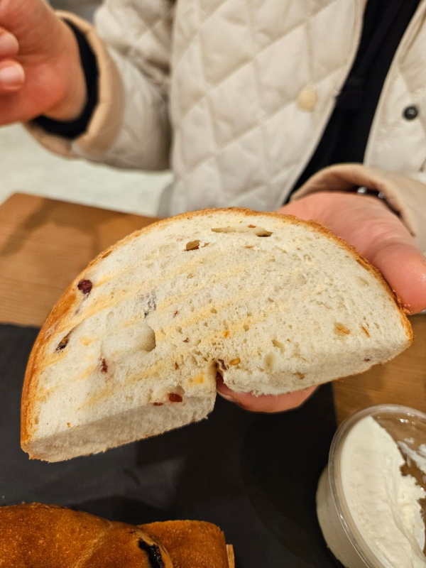 포비 베이글 반쪽