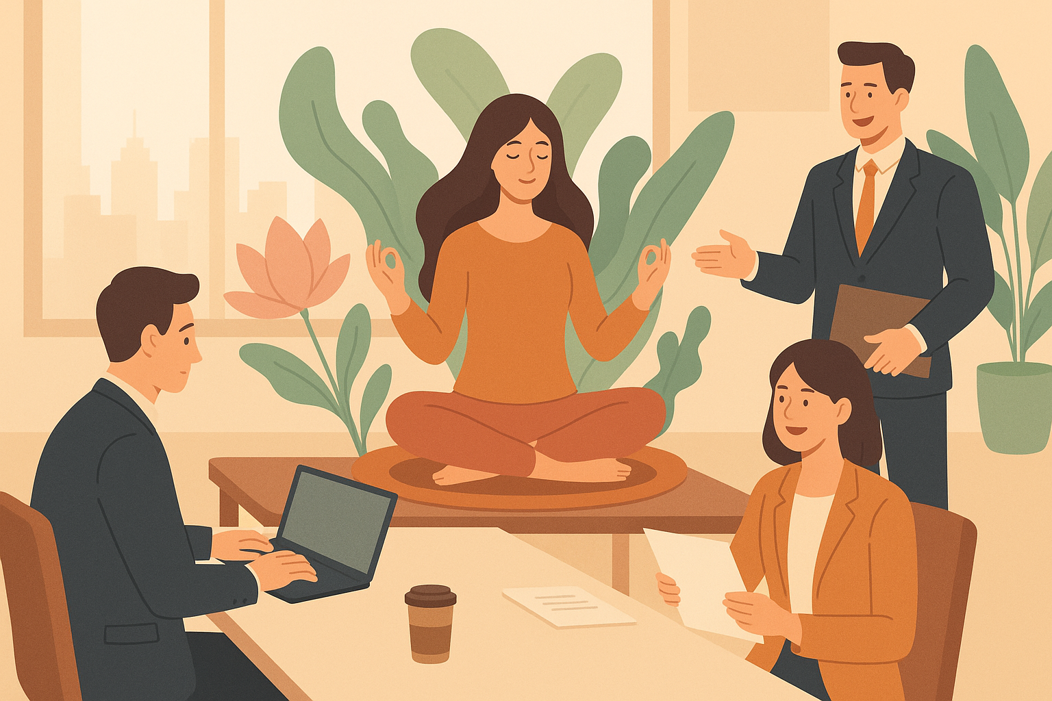 비즈니스와 웰빙의 조화