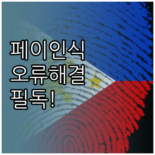 카카오페이 생체 인식 오류 및 보안 ..