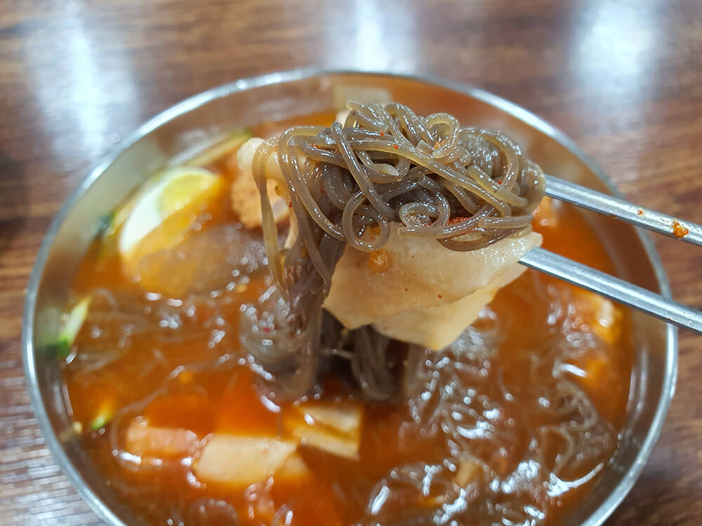 성남중앙칼국수 돈냉면2