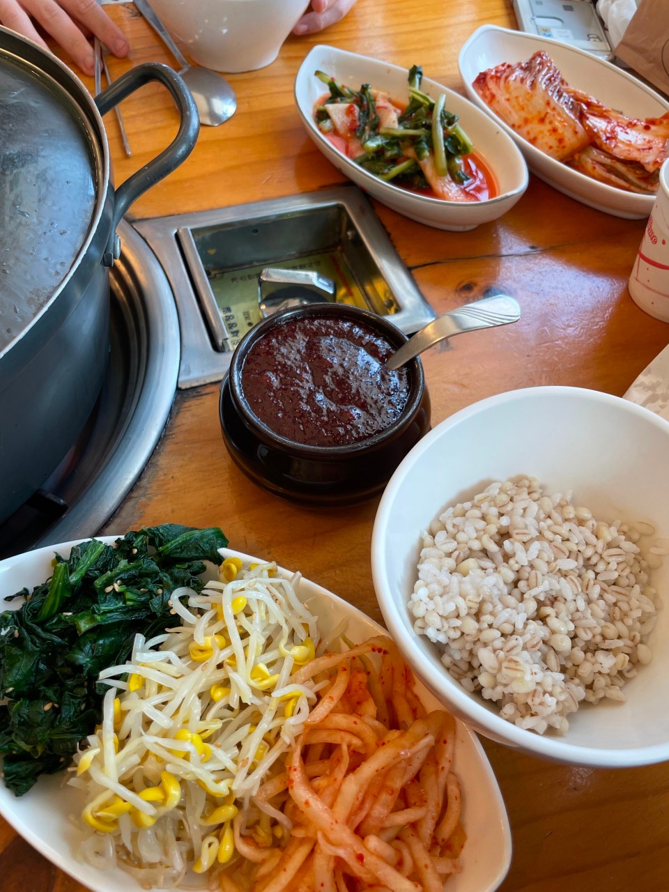 안면도 맛집 대성식관 밑반찬