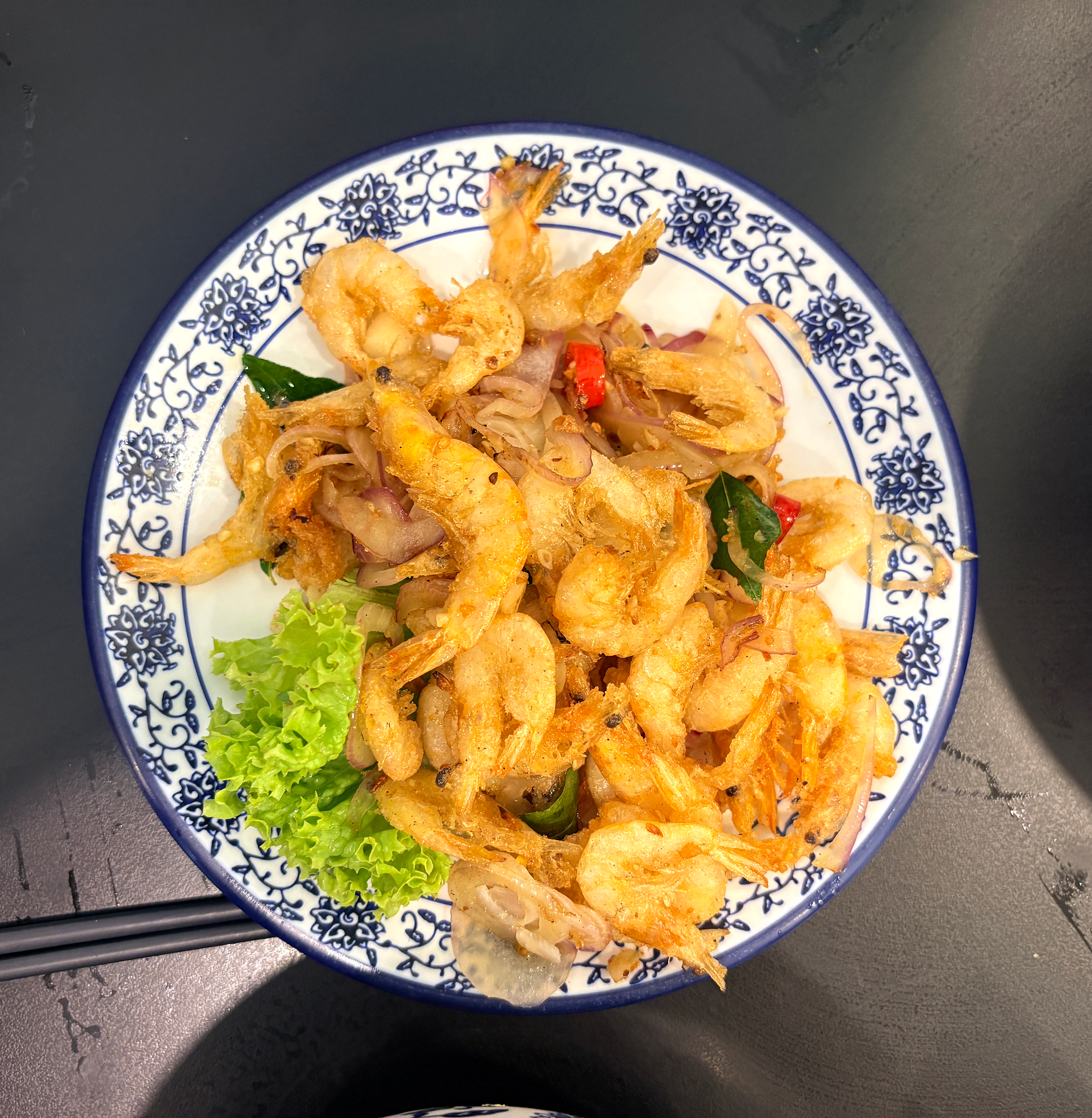 대식가(Da Shi Jia)의 바삭한 새우 튀김(Crispy Shrimps)