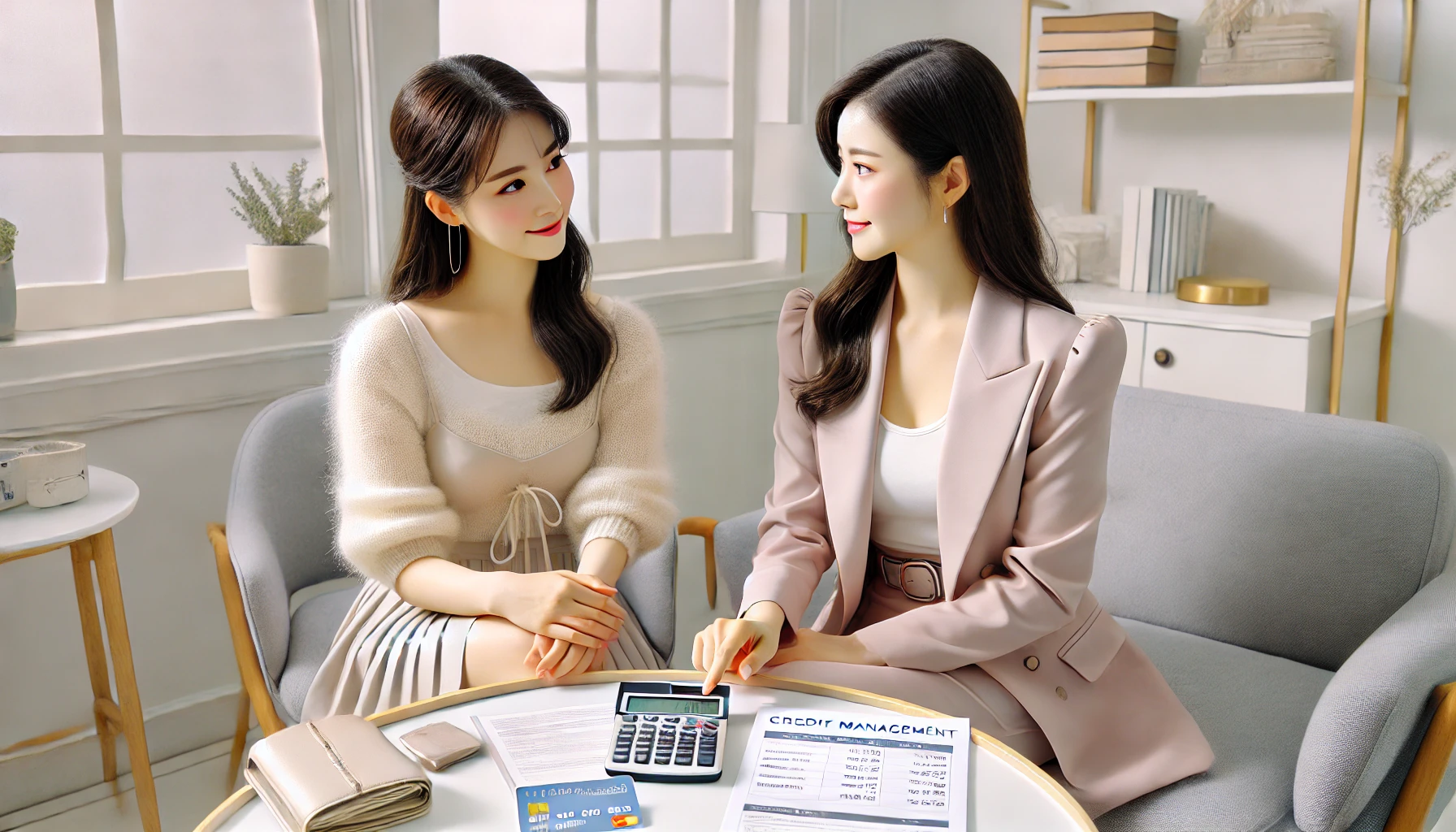 개인신용정보 관리 방법 확인하는 이미지