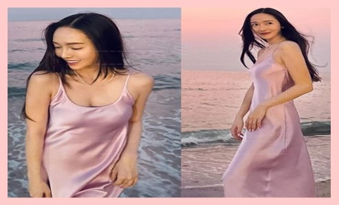 패피를 위한 슬립 드레스