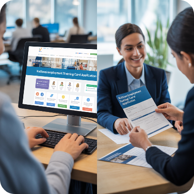 국민내일배움카드 신청방법(온라인&middot;오프라인)이미지