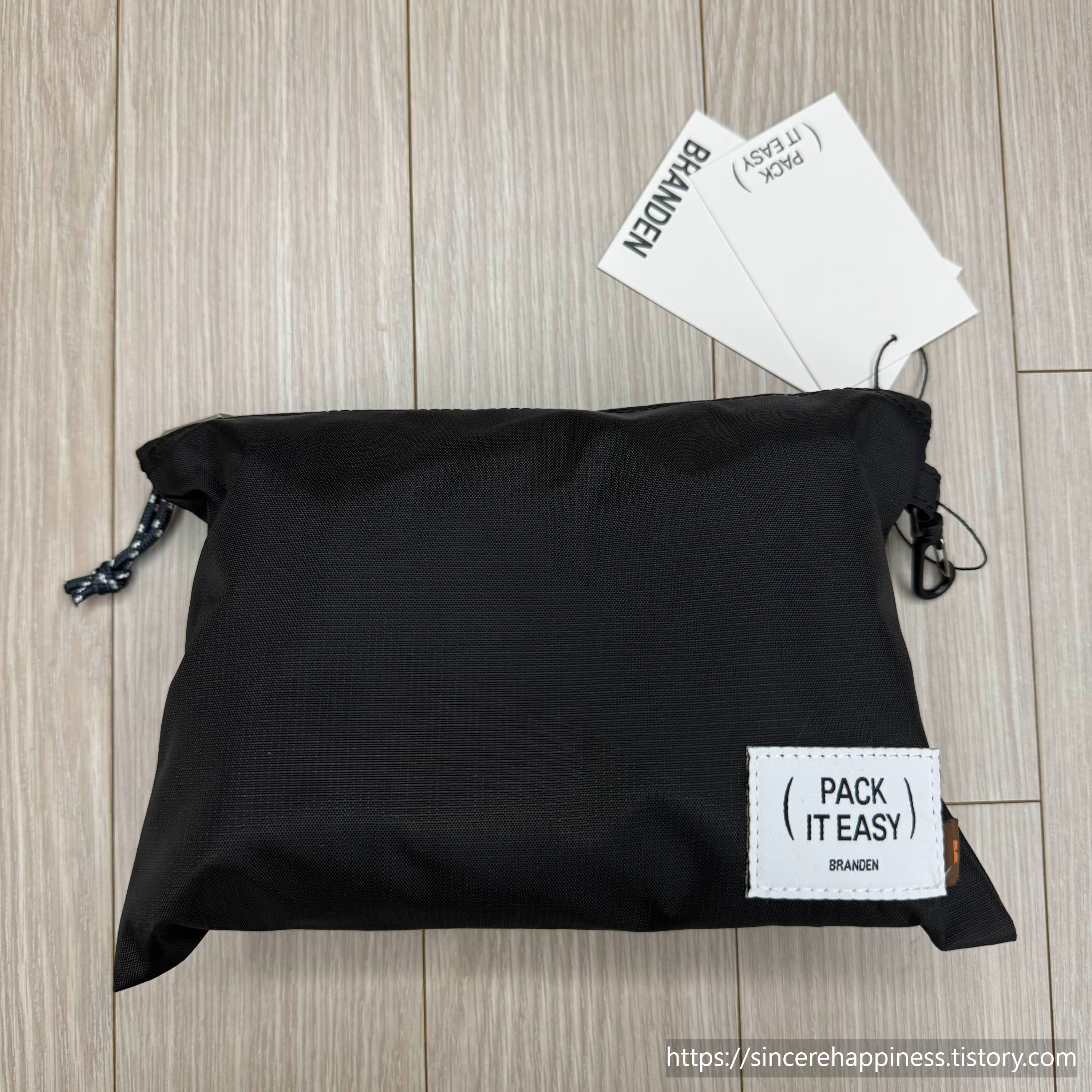 브랜든 폴더블 캐리올 토트백