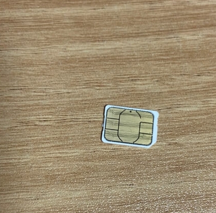 KTM모바일 유심 크기 사진