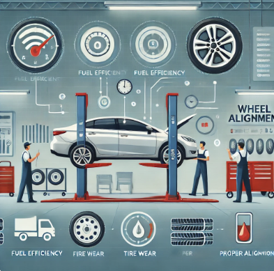 휠 얼라인먼트, 연비에 영향 줄까? 관련 사진