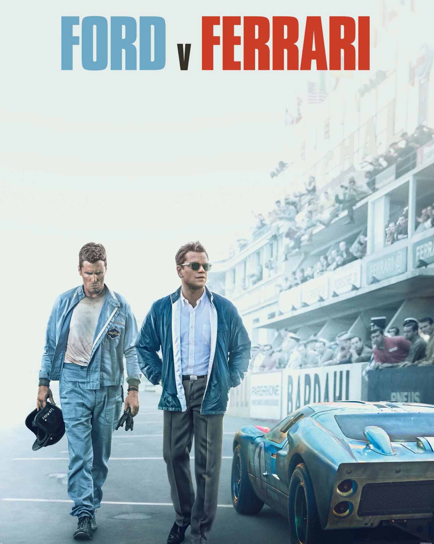 포드 V 페라리 (Ford v Ferrari, 2019) 영화포스터