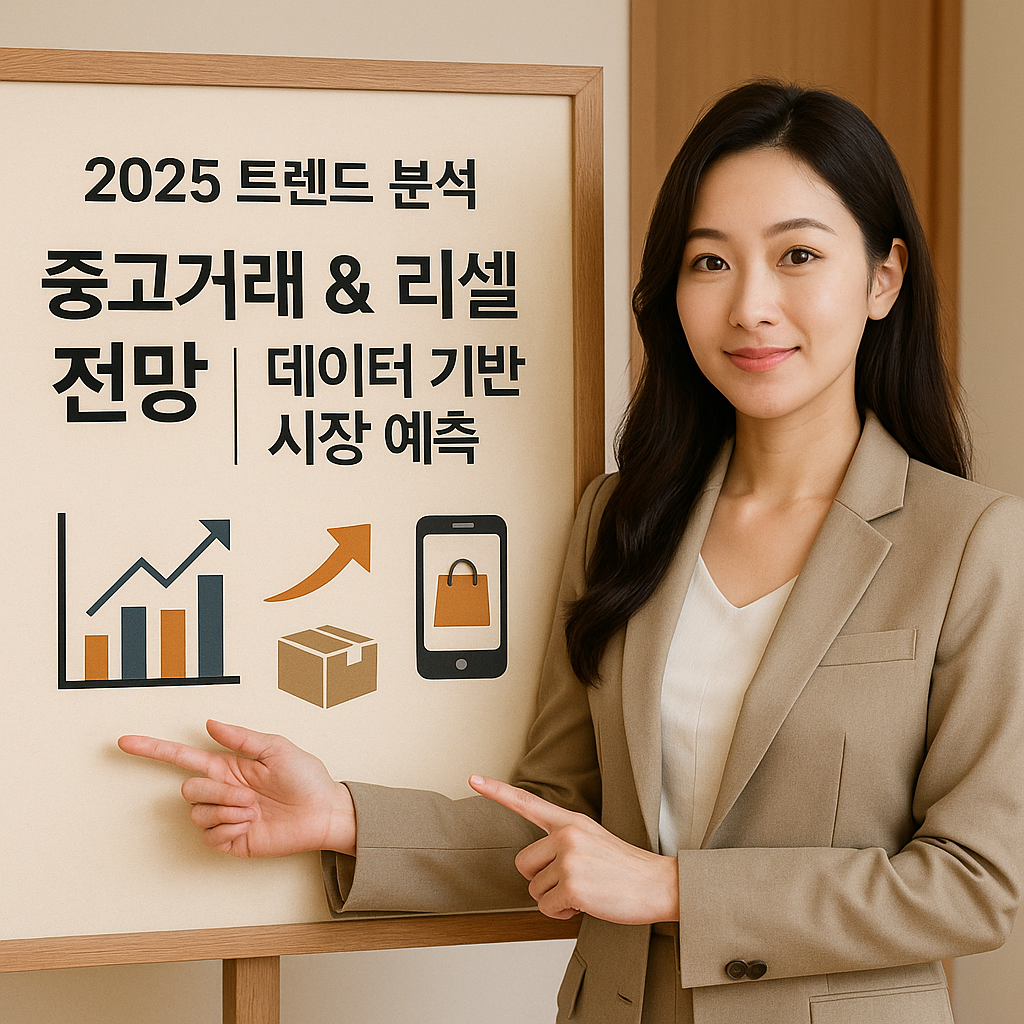[2025 트렌드 분석] 중고거래 &amp; 리셀 전망 ｜ 데이터 기반 시장 예측