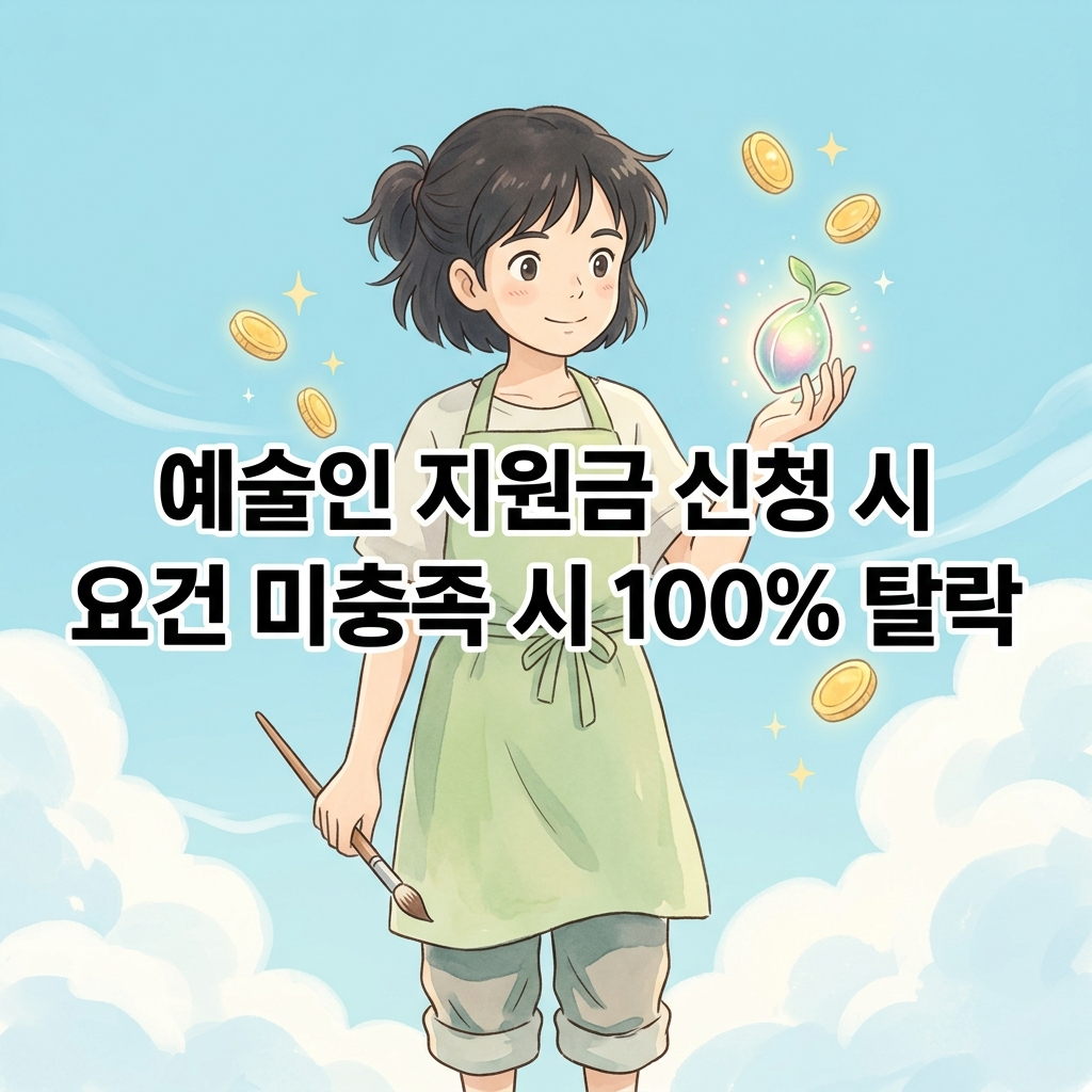 2026년 신진예술인 창작디딤돌 예술활동지원금 자격 안내
