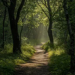 The path in forest