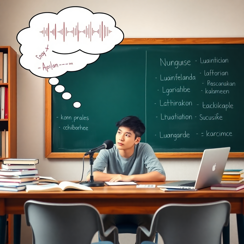 언어를 배울 때 목소리 톤이 바뀐다?