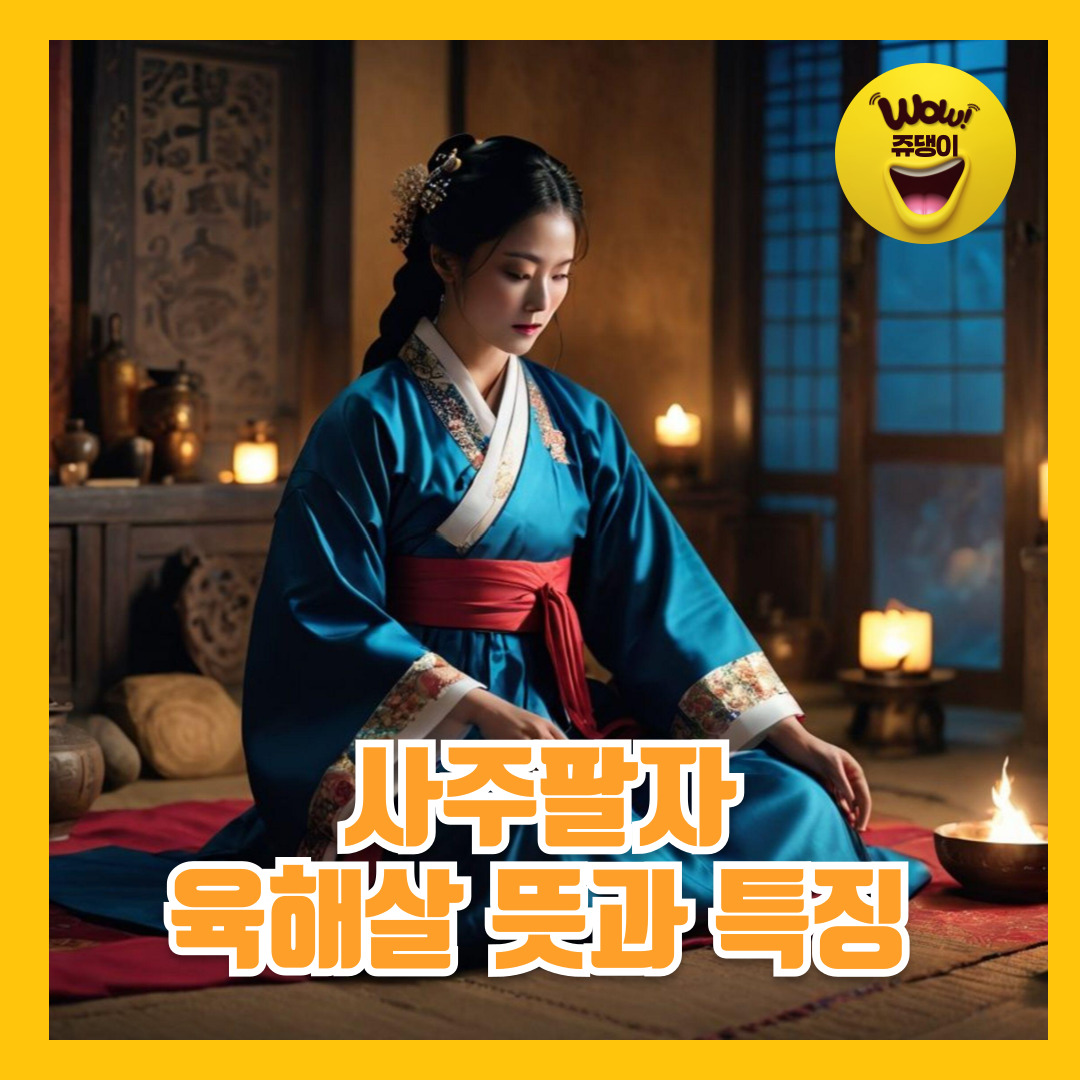 운세풀이 중 하나인 사주팔자에서의 육해살 뜻과 특징 알아보기