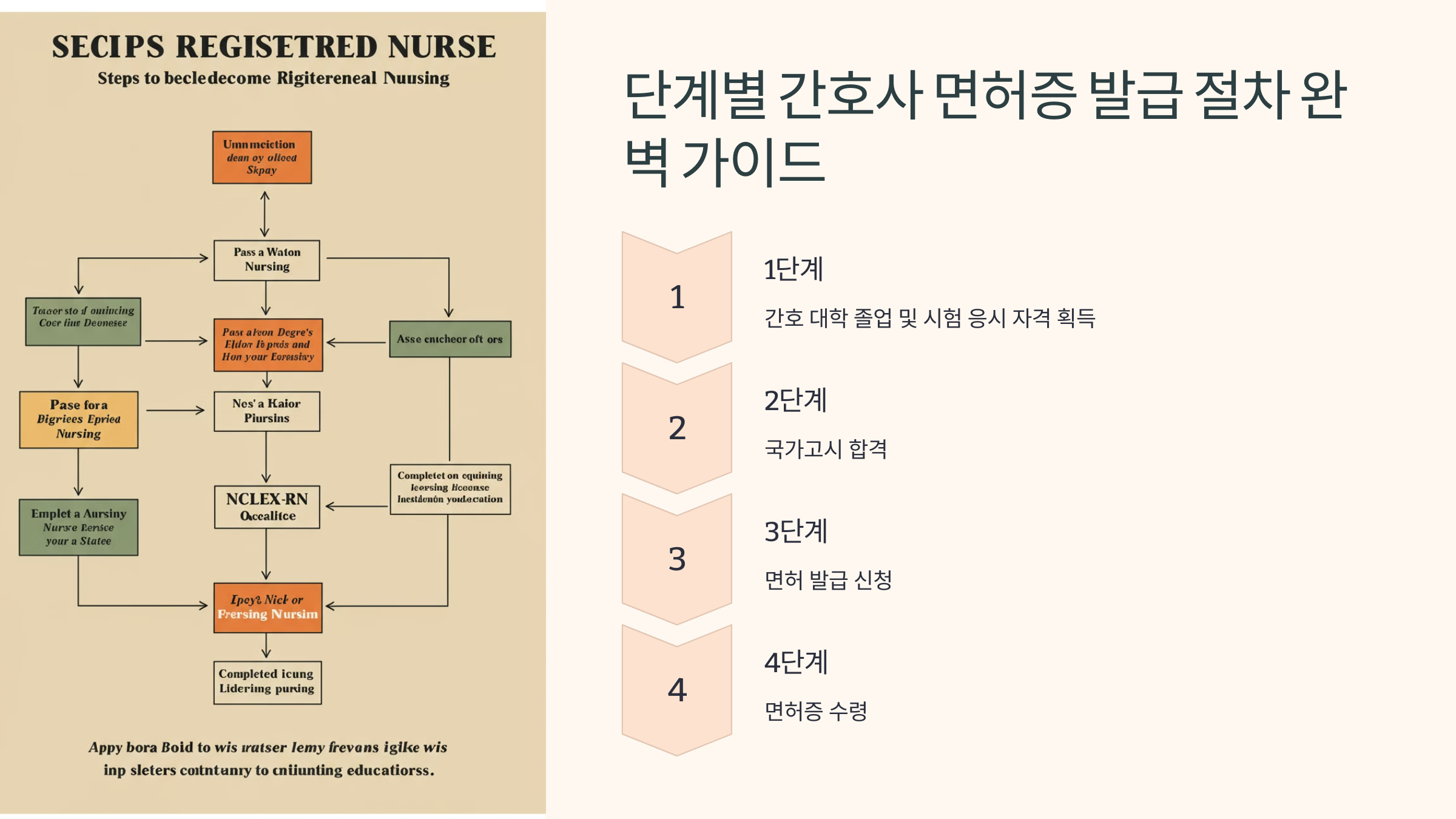 간호사 면허증 발급 절차