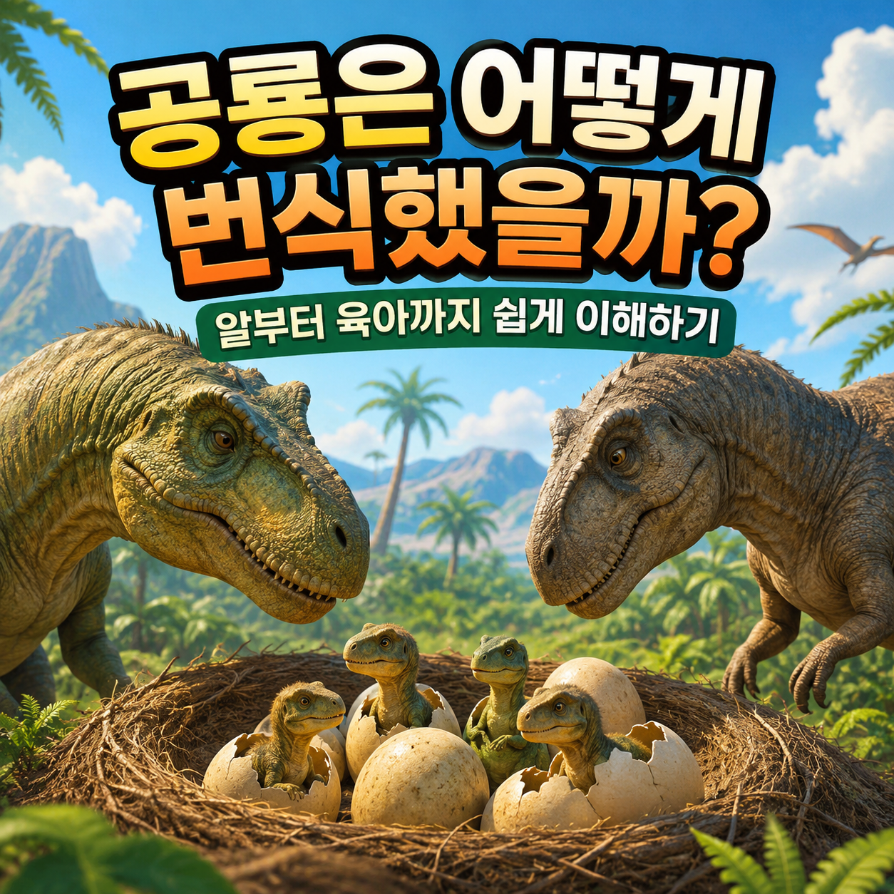 공룡은 어떻게 번식했을까