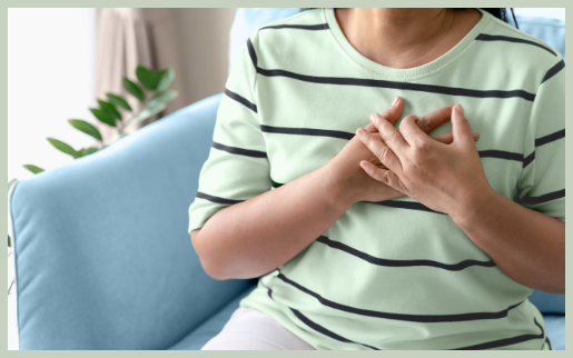 갱년기 가슴 두근거림 대처