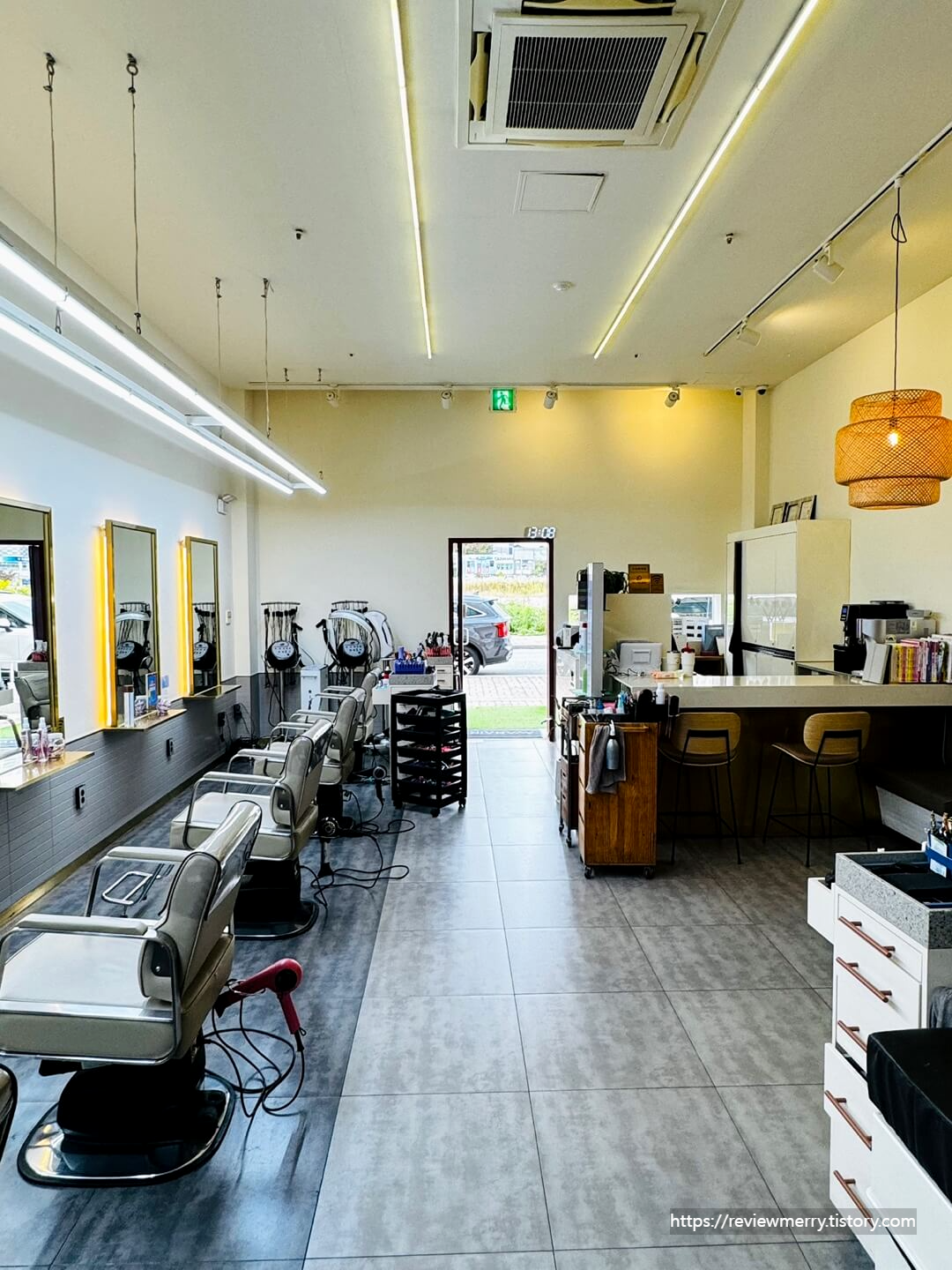 미용실 내부