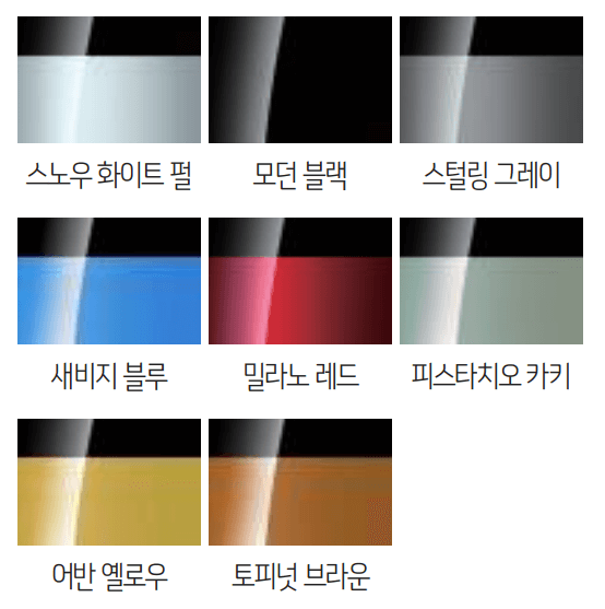 트레일블레이저 RS 컬러비교