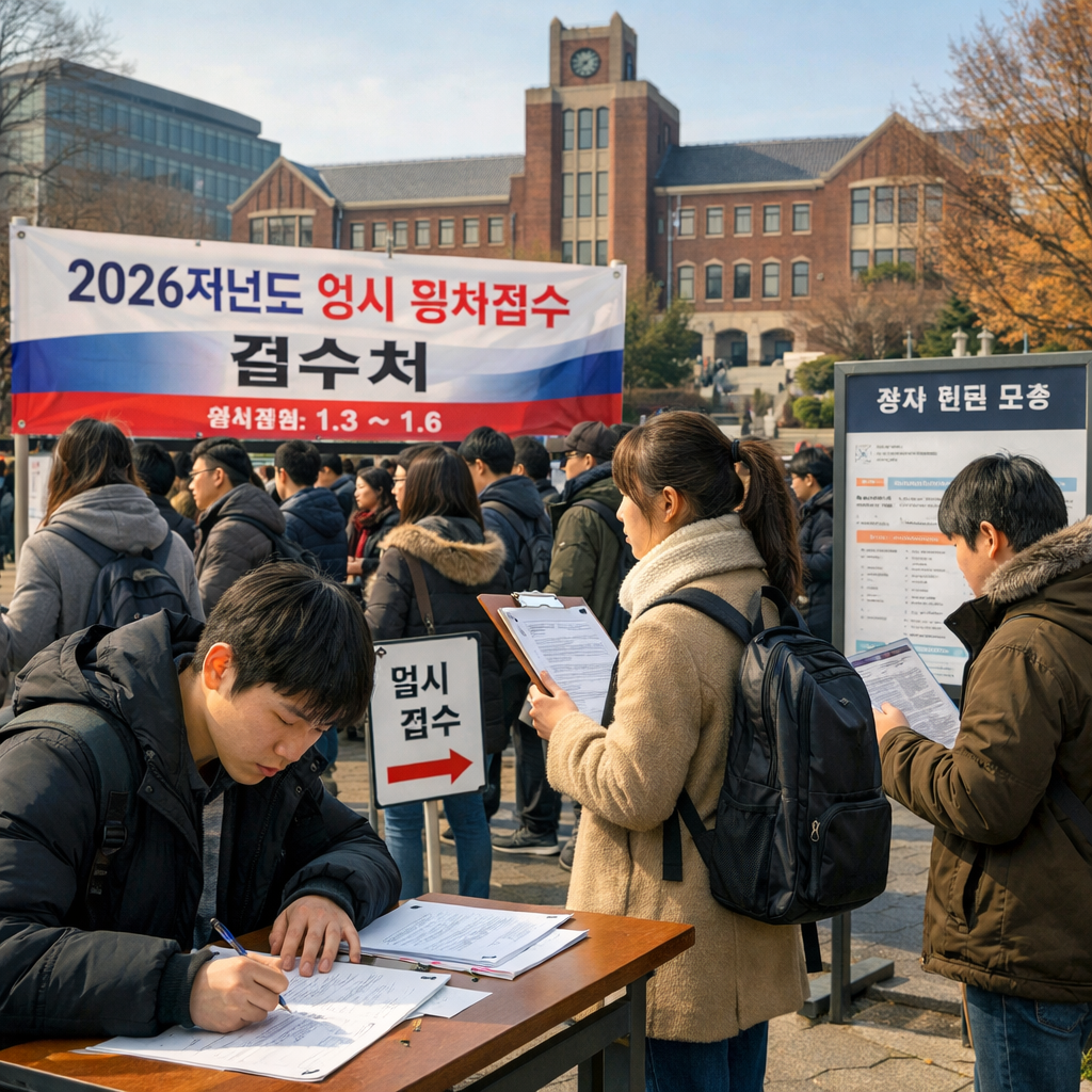 2026 정시 경쟁률, 상위 15개 대학 현황 총정리