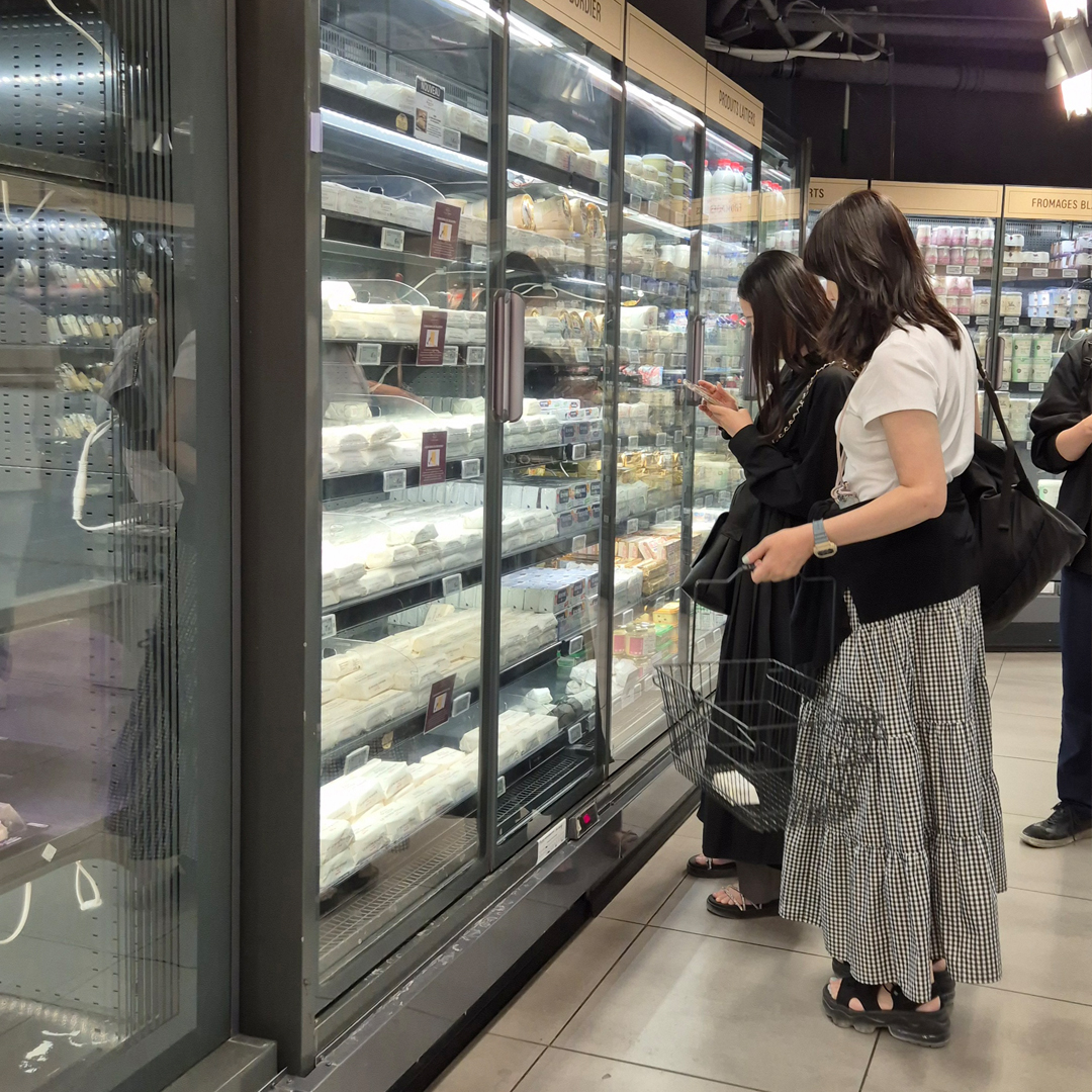 갤러리 라파예트 구르메 보르디에 버터 파리 쇼핑 프랑스 기념품 고르는 사람들