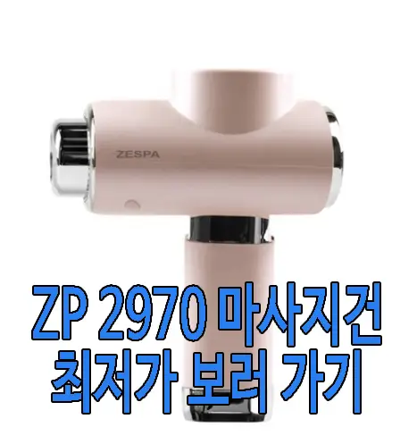 제스파 마사지건 ZP 2970 사진