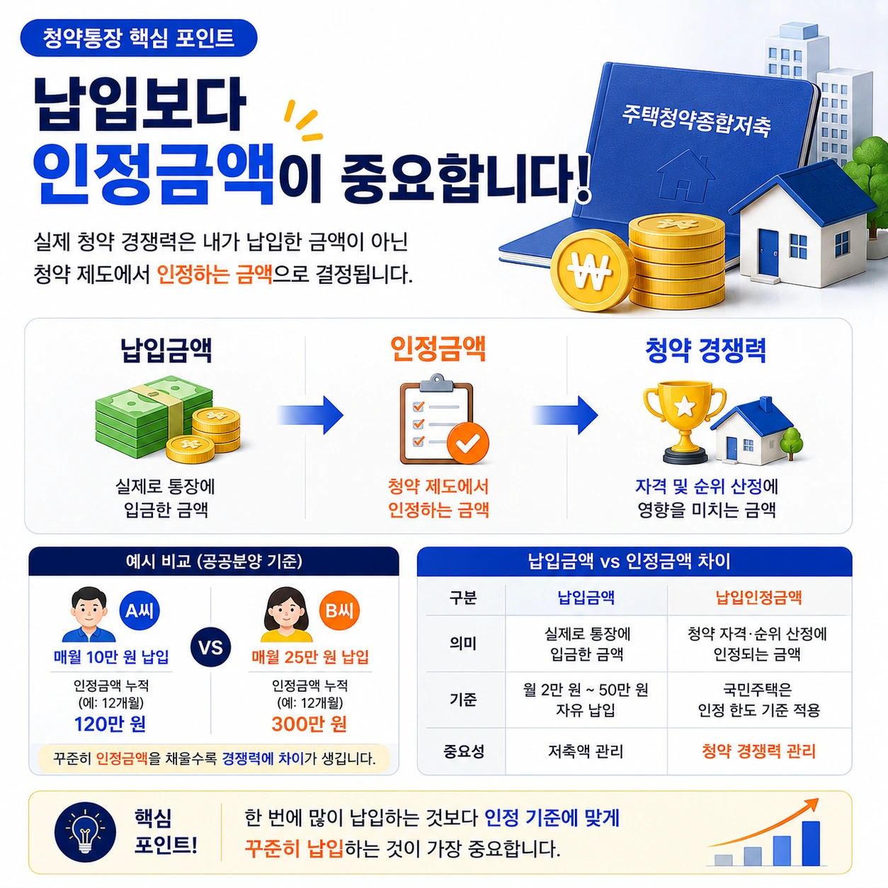 청약통장-납입인정금액-중요성