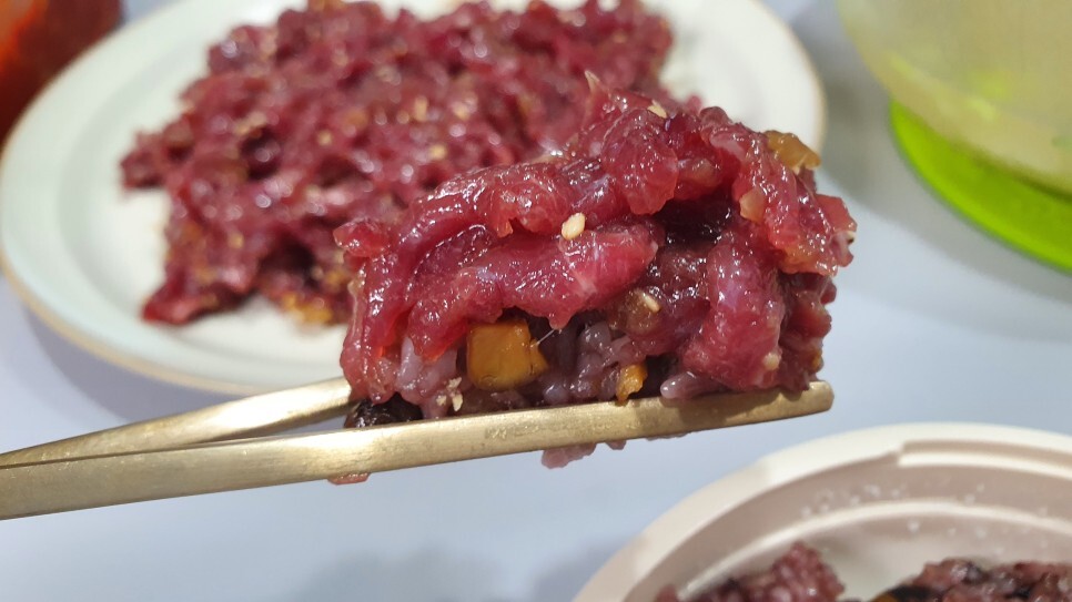 육회초밥레시피