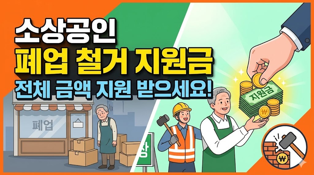 폐업 철거 지원금