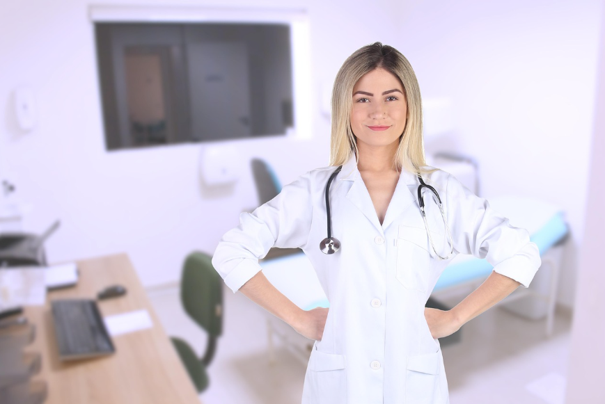 Woman, Doctor, Medical