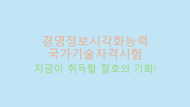 경영정보시각화능력 국가기술자격시험 썸네일