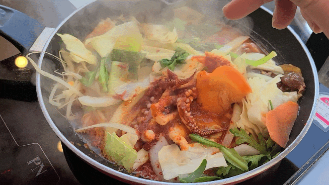 우성-기사식당-오불백-젓기