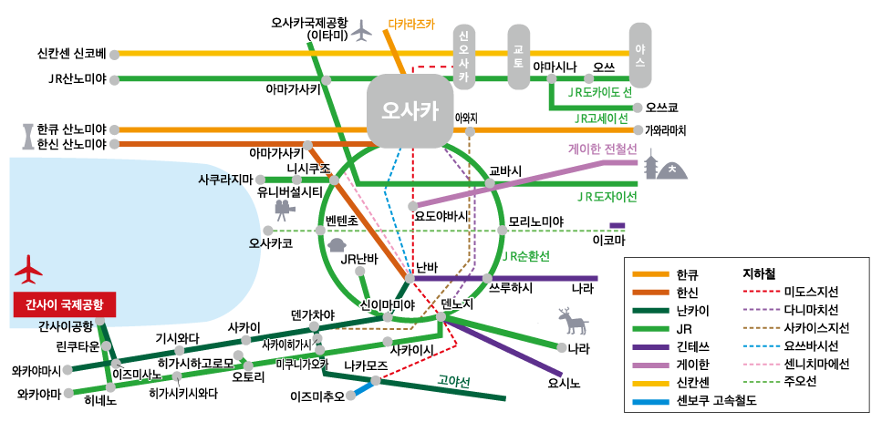 지하철 노선