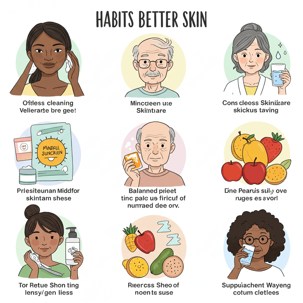 피부가 좋아지는 습관