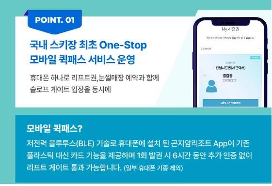 곤지암리조트 스키 시즌권 판매