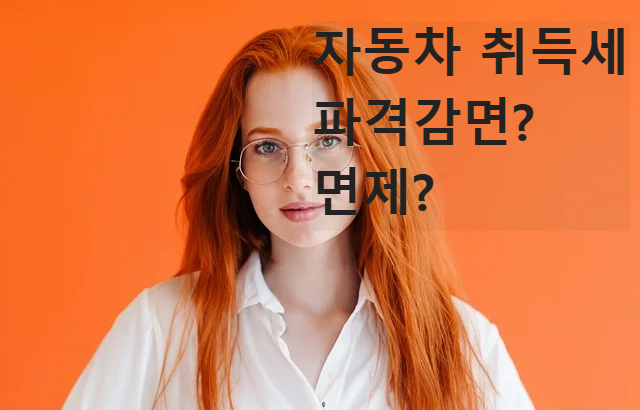 두자녀이상 자동차 취득세 감면