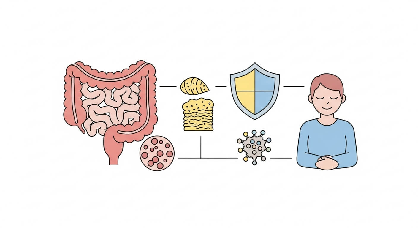 장기능 향상 식이섬유 (유익균, 효과, 섭취법)
