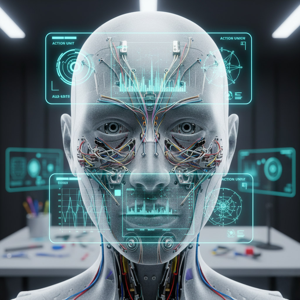 휴머노이드 얼굴의 고장 진단 시스템