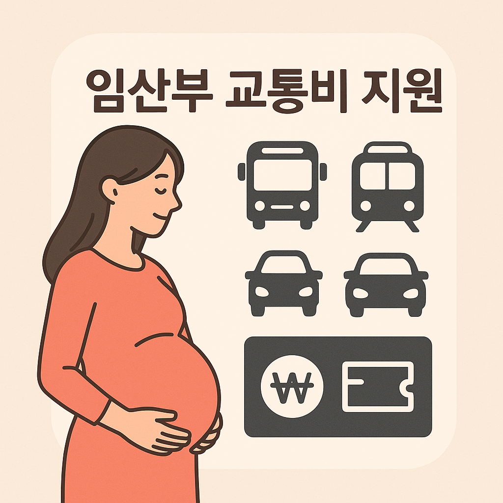 임산부 교통비 지원 이미지