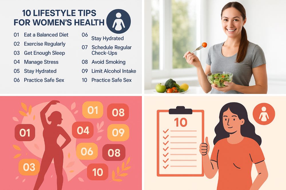 여성 건강을 지키는 10가지 생활 수칙