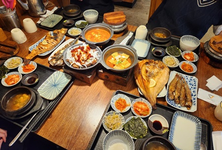 늘채움한정식4인상차림