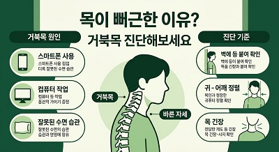 목이 뻐끈한 이유